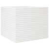 vidaXL Jardini&egrave;re blanc 80x80x68,5 cm bois de pin massif