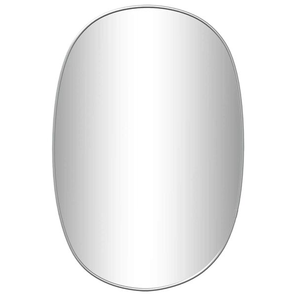 vidaXL Miroir mural Argent&eacute; 60x40 cm