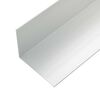 vidaXL Corni&egrave;re de terrasse 5 pcs Aluminium 170 cm Argent&eacute;