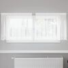 vidaXL Rideau en Dentelle Blanc 200 x 120 cm Polyester
