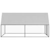 vidaXL Poulailler 2x4x2 m acier galvanis&eacute;