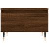 vidaXL Tables basses 2 pcs ch&ecirc;ne marron 50x46x35 cm bois d'ing&eacute;nierie