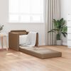 vidaXL Canap&eacute;-Lit 60cm Cappuccino Simili cuir