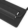vidaXL Poign&eacute;es de Cabinet Noir 85 x 45 mm M&eacute;tал