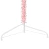 vidaXL Demi sapin de No&euml;l artificiel mince avec support Rose 240 cm