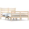 vidaXL Cadre de lit sans matelas bois massif de pin 140x200 cm