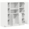 vidaXL Ensemble d'armoires de cuisine 3 pcs blanc bois d'ing&eacute;nierie