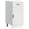 vidaXL Armoire de cuisine Porto blanc bois d'ing&eacute;nierie