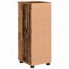 vidaXL Cabinet de salle de bain avec porte Bois Ancien 30 x 35 x 80 cm