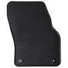 vidaXL Tapis de voiture 4 pcs Noir adapt&eacute; pour Audi Q3 2019-2025