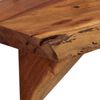vidaXL &Eacute;tag&egrave;res murales 2 pcs 110x20x18 cm bois massif d'acacia