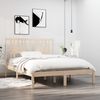 vidaXL Cadre de lit sans matelas bois massif 120x200 cm