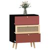 vidaXL Buffet avec tiroirs 60x30x75 cm bois d'ing&eacute;nierie