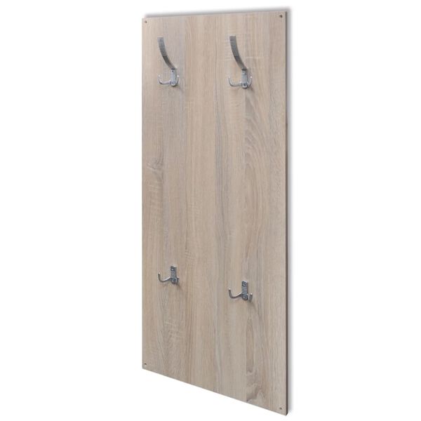 vidaXL Armoire &agrave; chaussures 3-en-1 Bois Ch&ecirc;ne et blanc