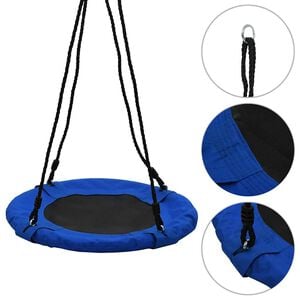 vidaXL Balan&ccedil;oire 60 cm 100 kg Bleu