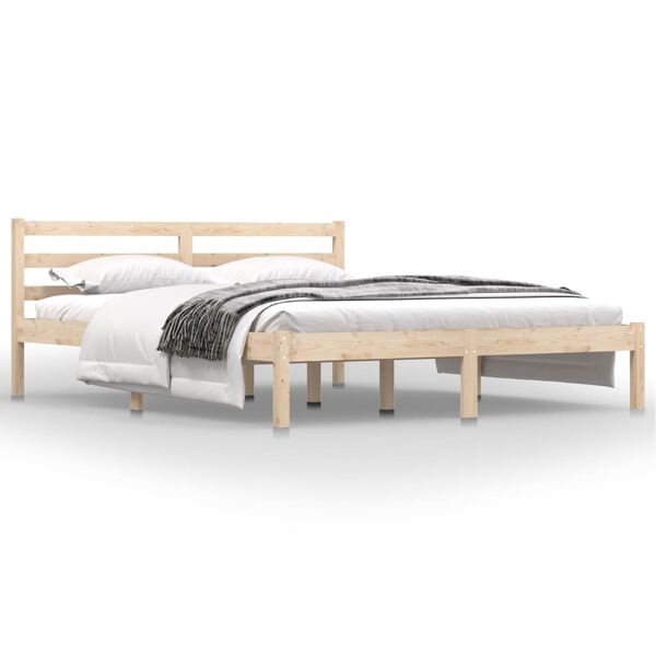 vidaXL Cadre de lit sans matelas 150x200 cm