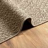 vidaXL Tapis ZIZUR beige 160x230 cm aspect de jute int&eacute;rieur ext&eacute;rieur
