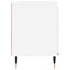vidaXL Meuble TV blanc 104x35x50 cm bois d'ing&eacute;nierie