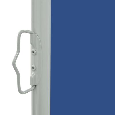 vidaXL Auvent latéral rétractable de patio 140 x 300 cm Bleu