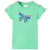 T-shirt pour enfants vert clair 104
