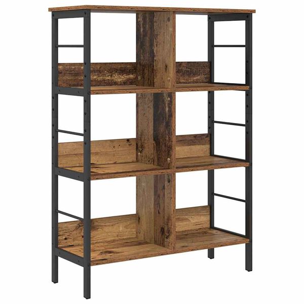 vidaXL &Eacute;tag&egrave;re Bois Ancien 82 x 32 x 112 cm Bois d'ing&eacute;nierie