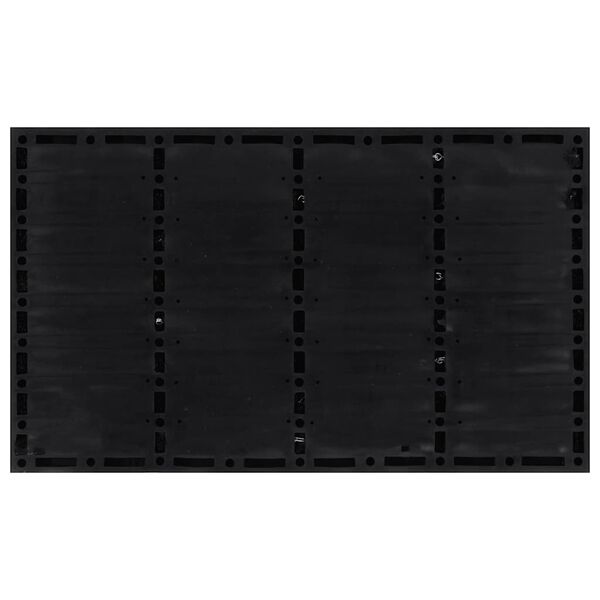 vidaXL Paillasson rectangulaire 45x75 cm caoutchouc et fibre de coco