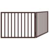 vidaXL Barri&egrave;re pour chien pliable 2 panneaux 160 cm bois de peuplier