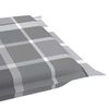 vidaXL Chaise longue de jardin avec coussin Bois d'acacia solide