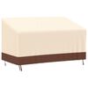 vidaXL Housses de banc 3 places 2 pcs 159x84x56/81cm tissu oxford 600D