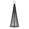 vidaXL Sapin de Noël à LED 275 LED bleu 180 cm