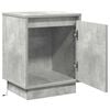 vidaXL Cabinet de chevet 2 pcs Gris b&eacute;ton 39 x 34,5 x 50 cm