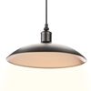 Smartwares Lampe suspendue &agrave; LED plate 32x32x8 cm Dor&eacute; rose