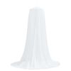 vidaXL Filet anti-moustiques pour lit 156 mailles 3 pcs Blanc