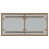 vidaXL Ensemble de bistro 3 pcs avec coussins beige r&eacute;sine tress&eacute;e