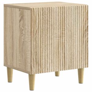 vidaXL Cabinet de chevet Ch&ecirc;ne Sonoma 43 x 34,5 x 50 cm