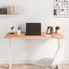 vidaXL Dessus de bureau 110x55x1,5 cm bois massif de h&ecirc;tre