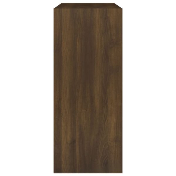 vidaXL Biblioth&egrave;que/S&eacute;parateur de pi&egrave;ce ch&ecirc;ne marron 80x30x72 cm