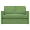 vidaXL Canap&eacute;-Lit Vert clair 204 x 122 x 60 cm Velours