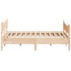 vidaXL Cadre de lit sans matelas 180x200 cm bois massif de pin