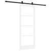 vidaXL Porte coulissante ORKDAL Blanc 83 x 202 cm
