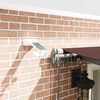 vidaXL Auvent r&eacute;tractable automatique avec LED marron 600x300 cm