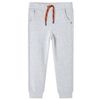 Pantalon de surv&ecirc;tement pour enfants gris m&eacute;lang&eacute; 92