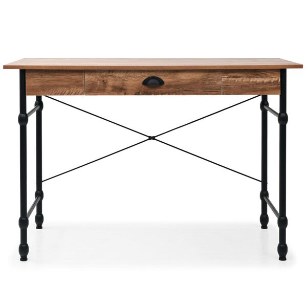 vidaXL Bureau avec tiroir 110 x 55 x 75 cm Couleur de ch&ecirc;ne