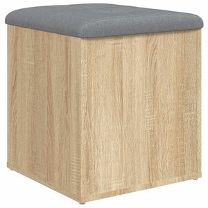 vidaXL Banc de rangement Ch&ecirc;ne Sonoma 42x42x45 cm Bois d'ing&eacute;nierie