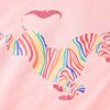 T-shirt pour enfants rose 140
