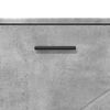 vidaXL Ensemble de mobilier de salle de bain 3 pcs Gris b&eacute;ton