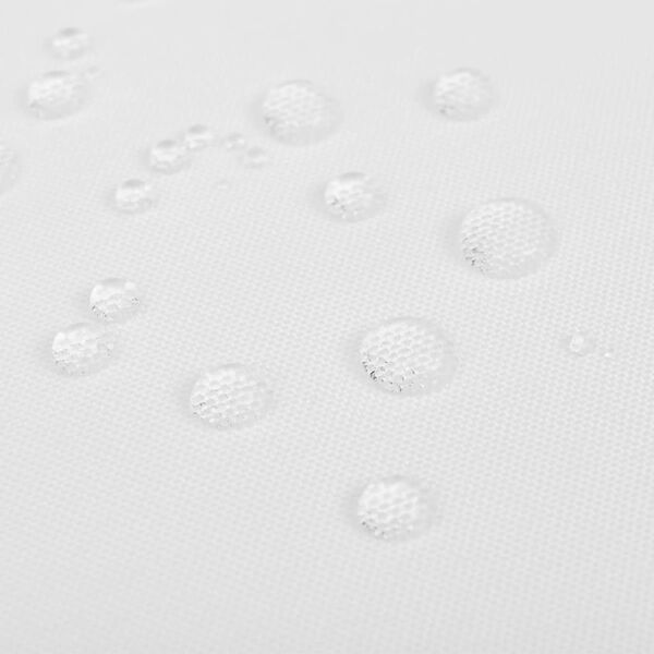 vidaXL Nappes de table 5 pcs Blanc 190x130 cm