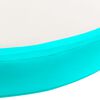 vidaXL Tapis gonflable de gymnastique avec pompe 100x100x10cm PVC Vert