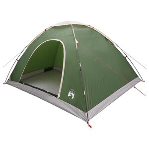 vidaXL Tente de camping 6 personne Vert