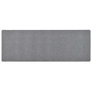 vidaXL Tapis de couloir Gris fonc&eacute; 80x250 cm